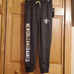 Boys New Orleans Saints sweatpants